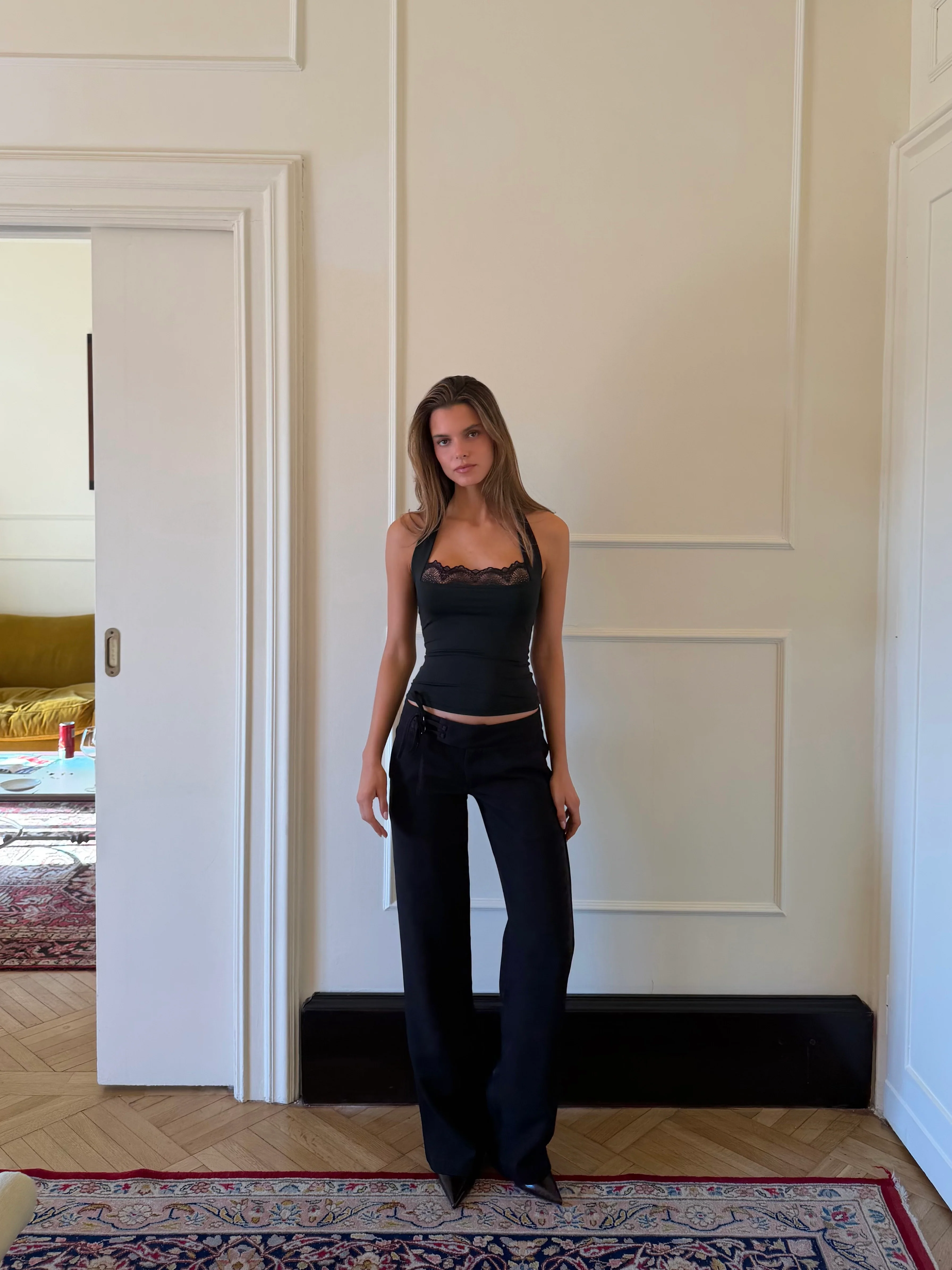 Elia lace top - black - Image 3