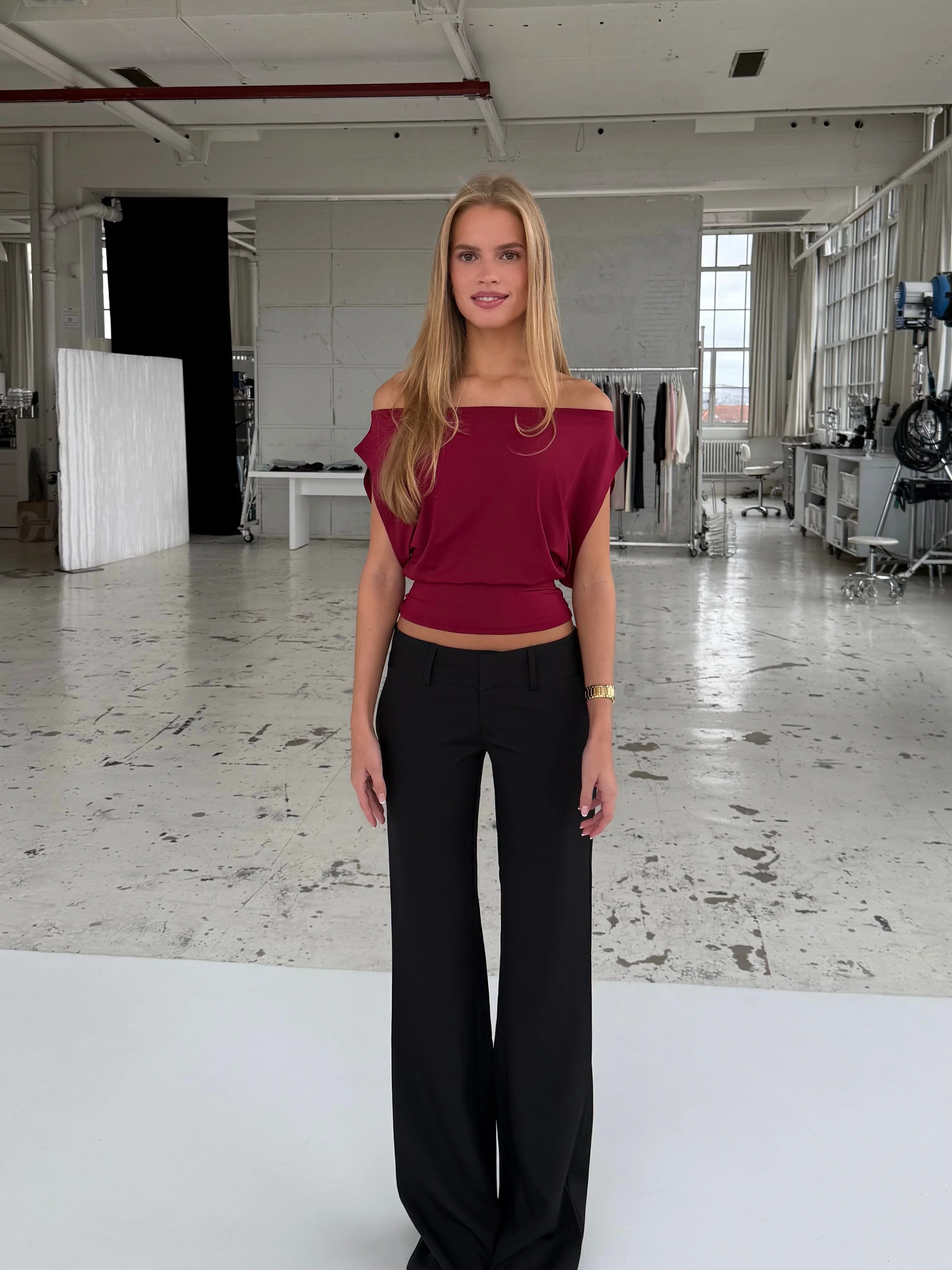 Hera basic top - Dark red - Image 4