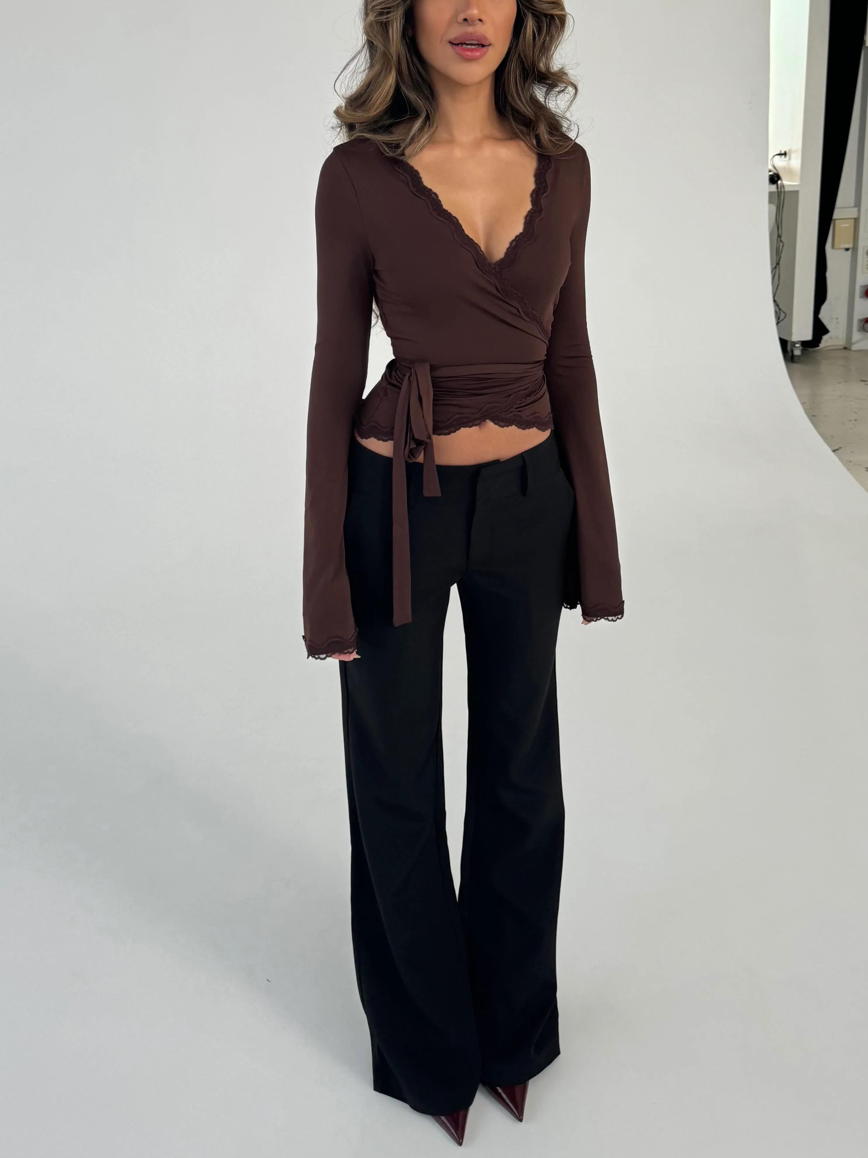 Livia low waist trousers - black - Image 2