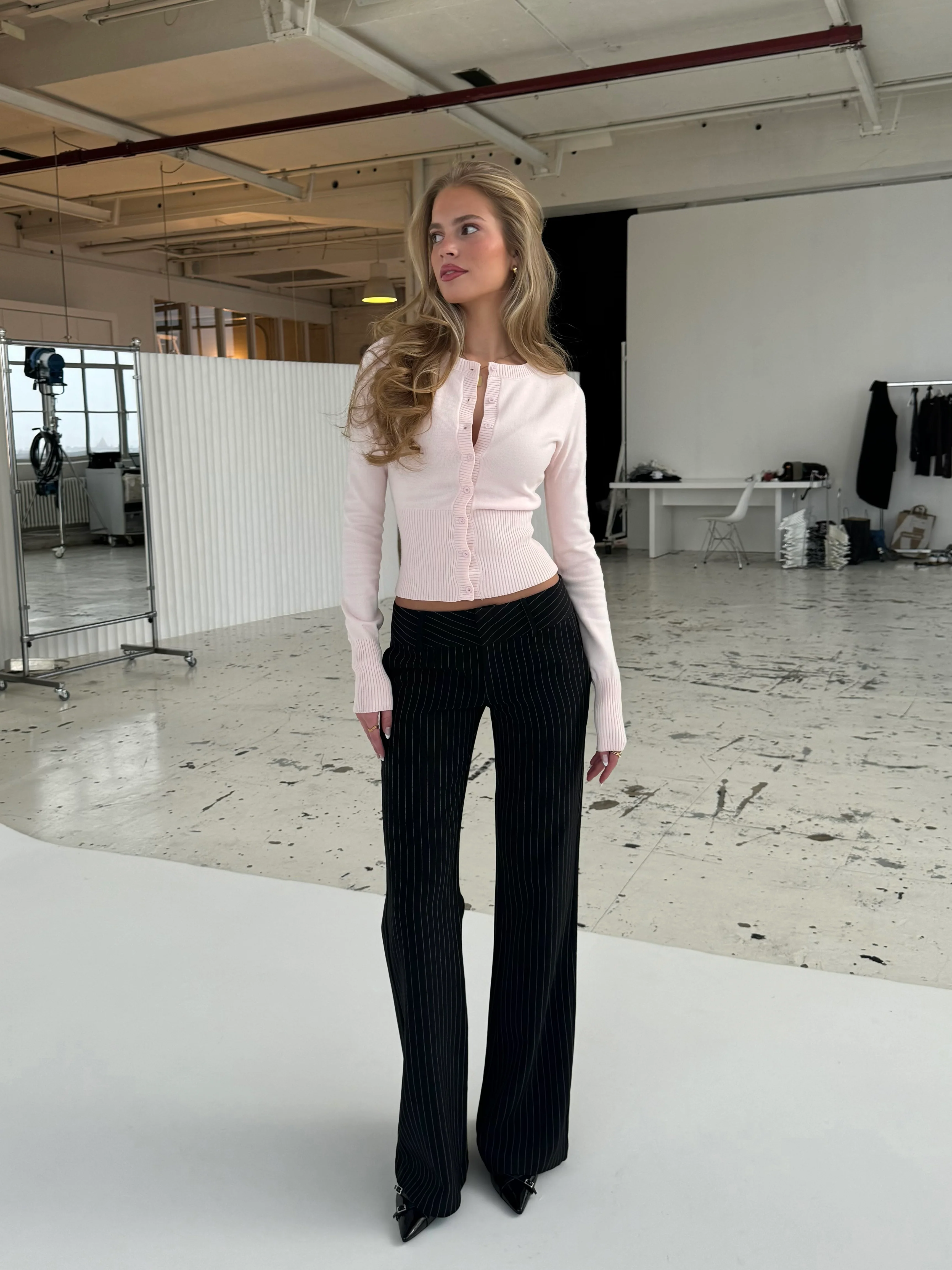 Livia trousers - black striped - Image 5
