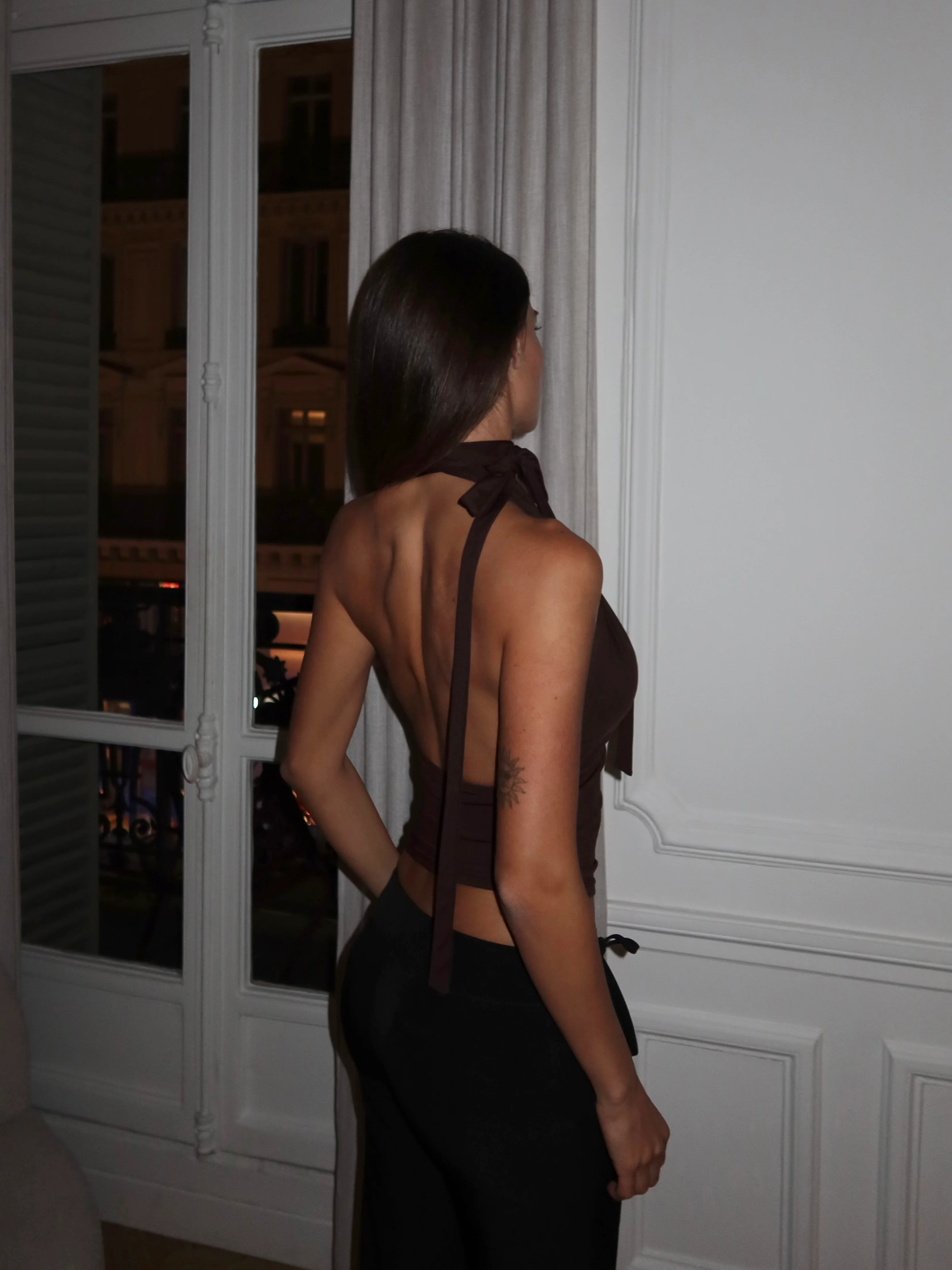 Mila Multi Top – Dark Brown - Image 7