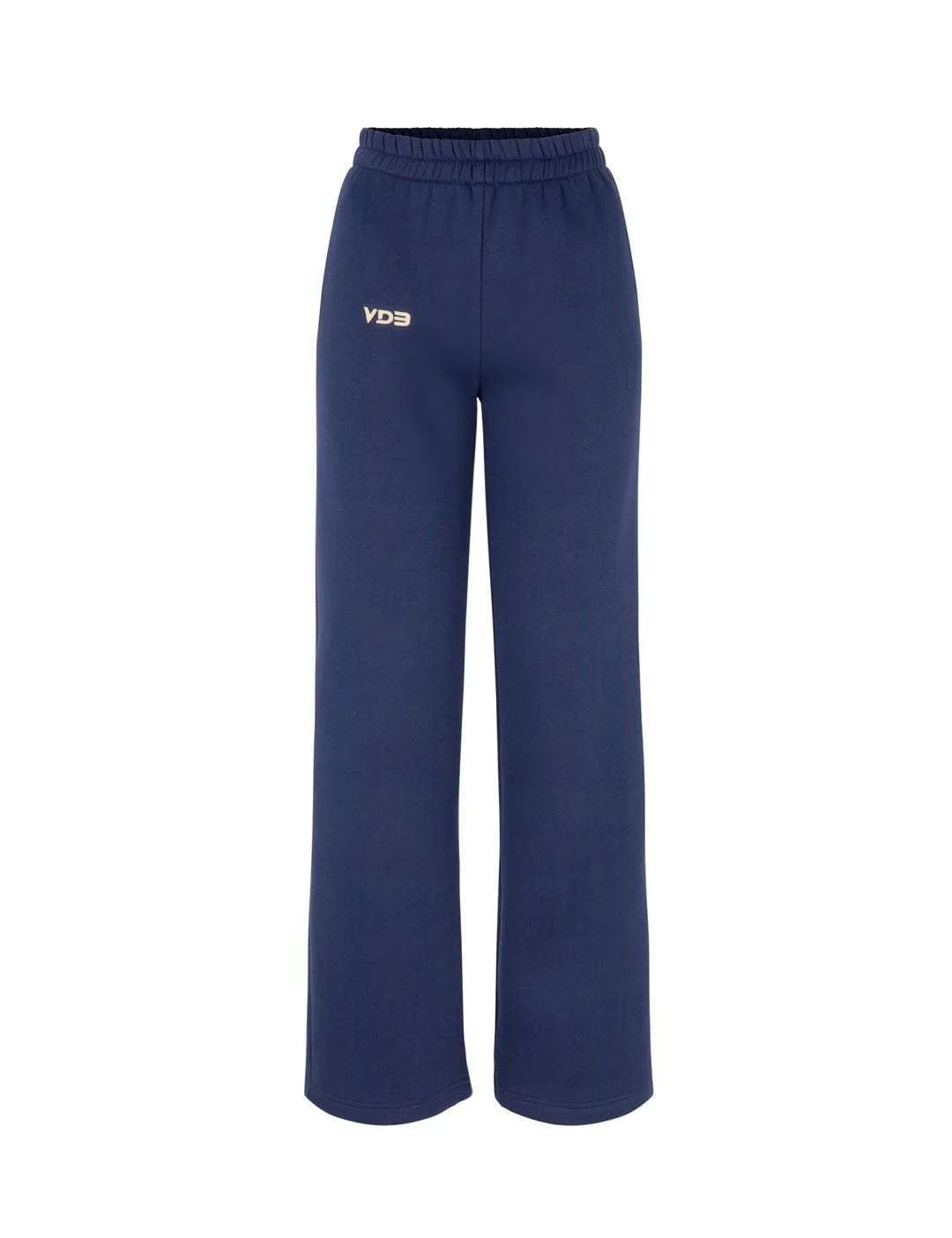 VDB sweatpants - dark blue (cream logo)