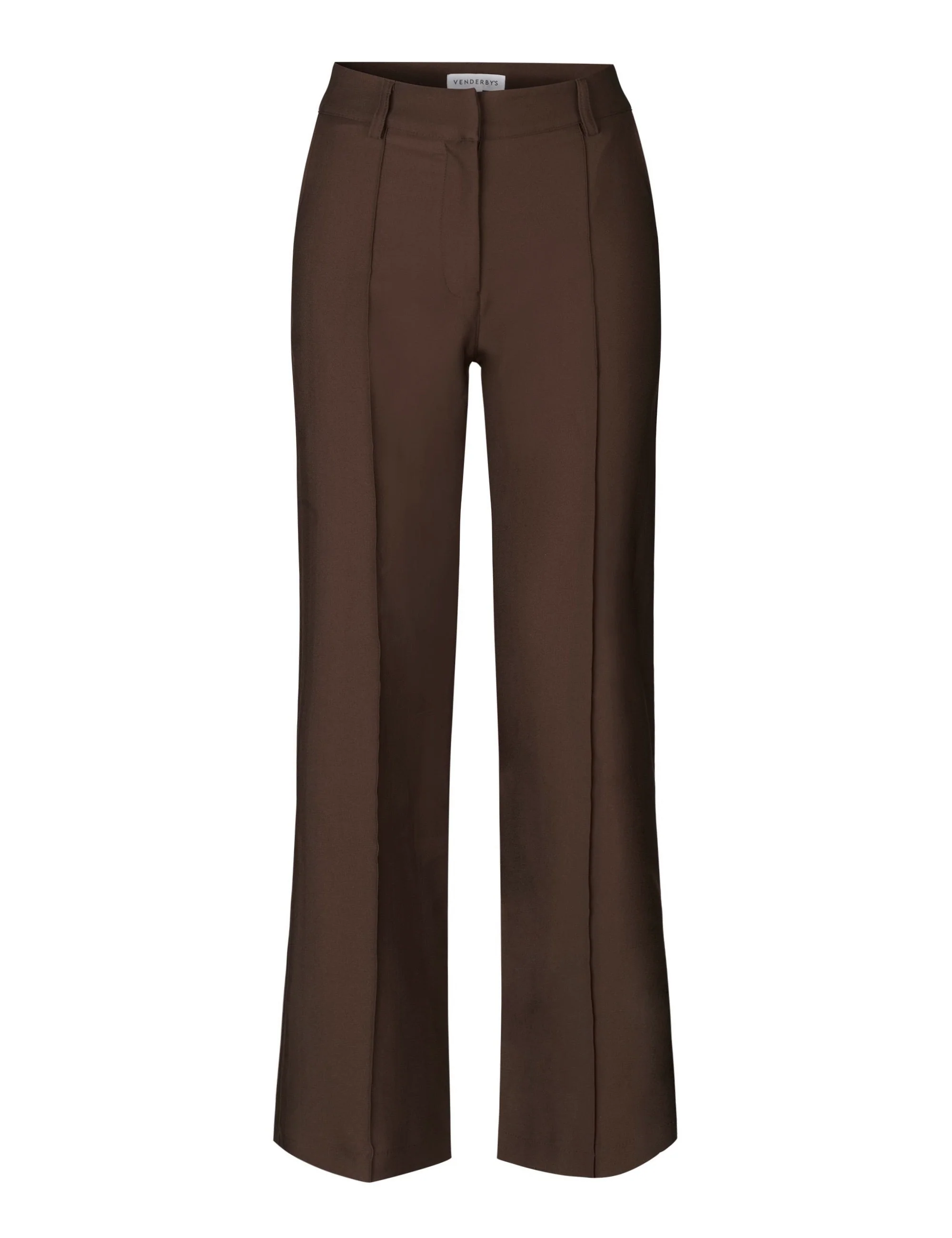 Vera Wide trousers - dark brown - Image 3